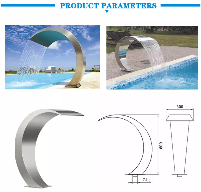 Pool Waterfall Manufacturer