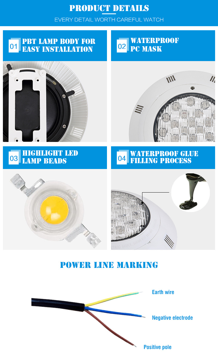 Led Swimming Pool Lights Suppliers